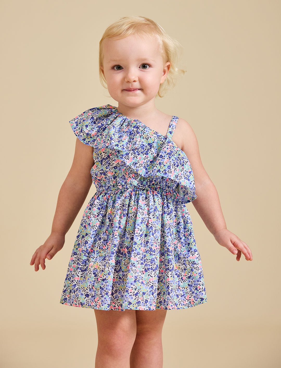 Daisy dress in Liberty fabric print for kids 2-8 - Ce Jour-La