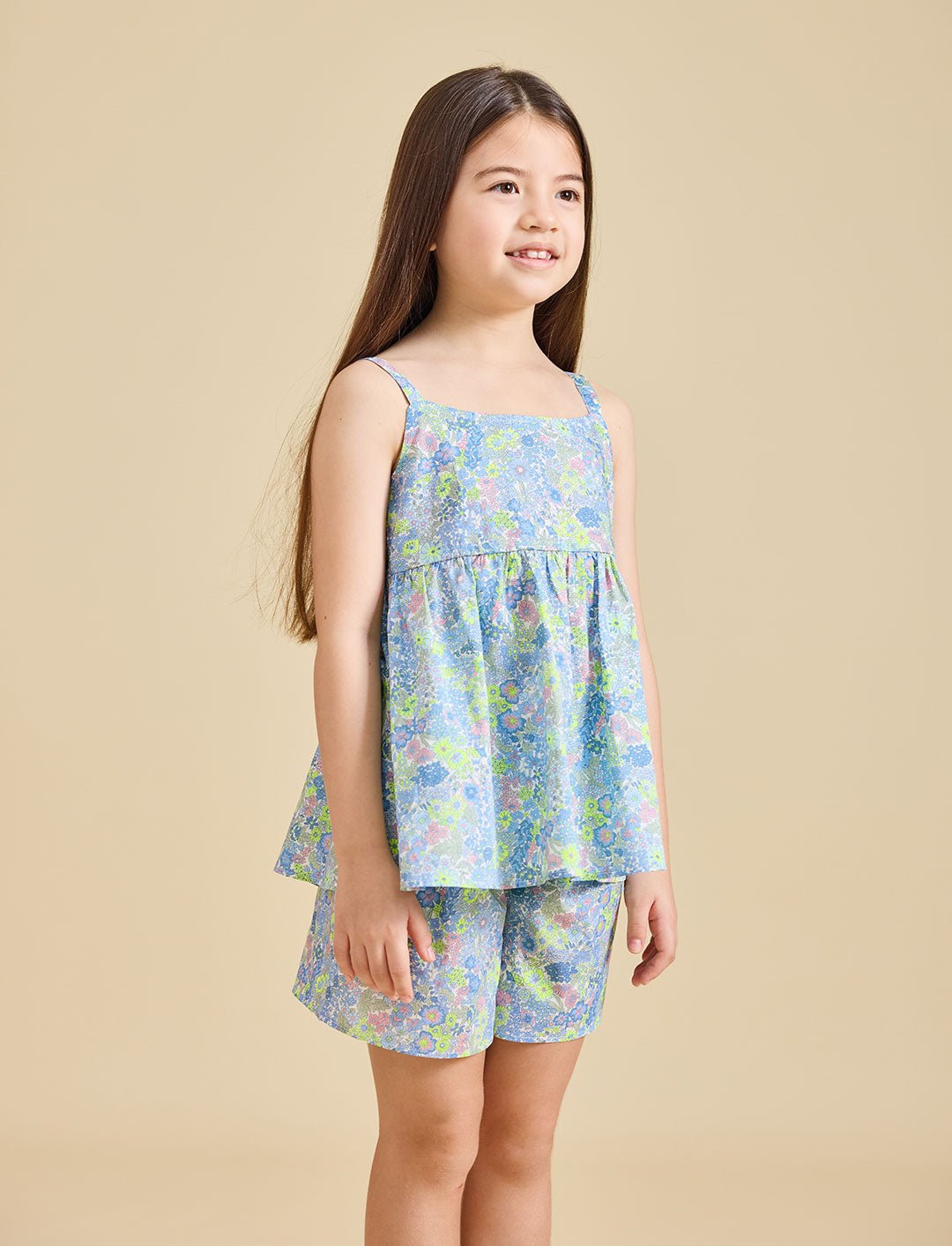 The Delilah dress worn by a girl aged 2-8 - ce-jour la