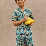 Jude Liberty Print Shorts